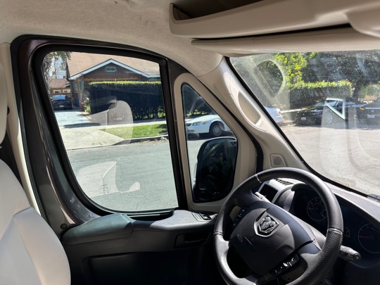 Driver's side window