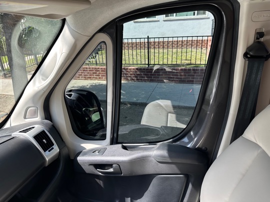 Passenger's side window